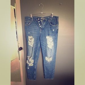 Topshop boyfriend jeans